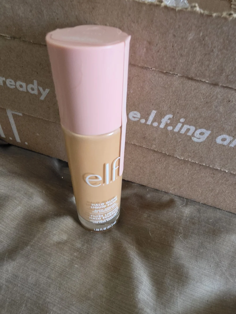 Halo Glow Liquid Filter Foundation - Warm Nude Shades